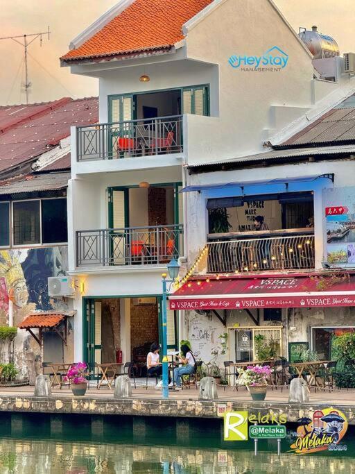 Heritage House 16Pax Riverview 3 Mins Walkjonker Villa Malacca Esterno foto