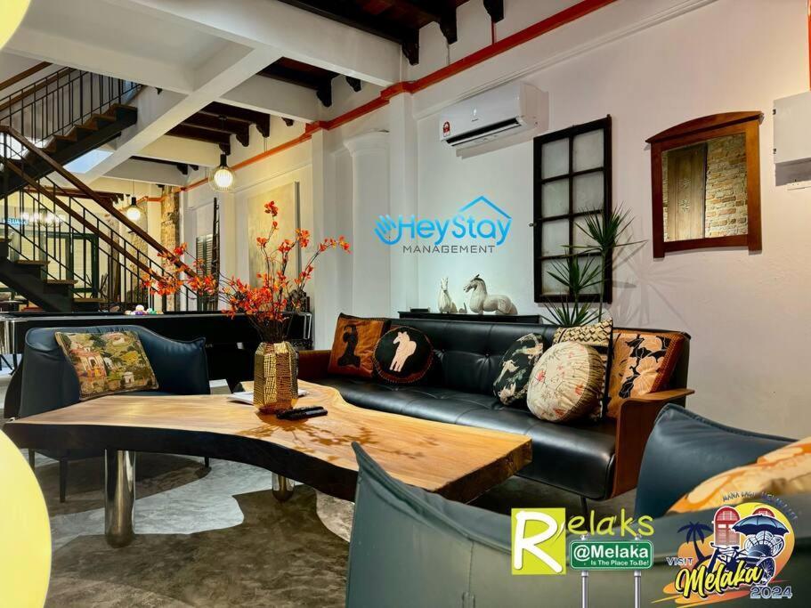 Heritage House 16Pax Riverview 3 Mins Walkjonker Villa Malacca Esterno foto