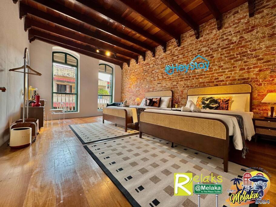 Heritage House 16Pax Riverview 3 Mins Walkjonker Villa Malacca Esterno foto